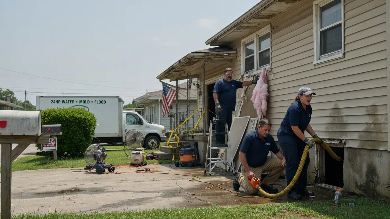 Water Damage Repair in Sterling, PA near me